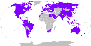 L'Oréal Group global locations.svg