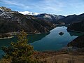 Miniatuur voor Bestand:Lac de Castillon vu de Blaron.jpg
