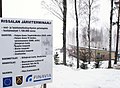 Järviterminaalin urakan infotaulu