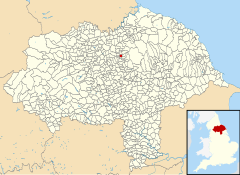 Landmoth-cum-Catto UK parish lokatori map.svg