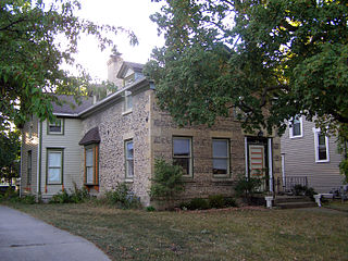 <span class="mw-page-title-main">Lathrop-Munn Cobblestone House</span> Historic house in Wisconsin, United States