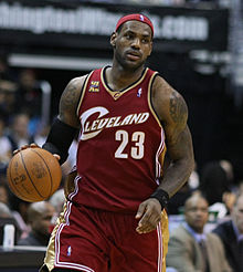 LeBron James, trascinatore dei Cavaliers alle finali del 2007, perse contro gli Spurs.