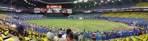 New INDOOR Montreal Olympic Stadium Created Stadium-MLB The Show Stadium  Creator-Montreal Expos 