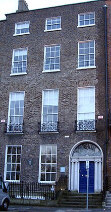 The house on Merrion Square where Le Fanu lived