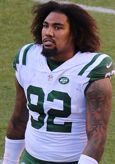Williams playing for the Jets in 2017.