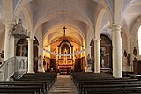 Intérieur de l'église.