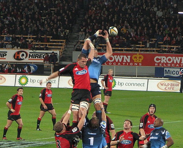The Crusaders playing the Bulls in 2006.