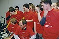 Loyd Grossman opens Pulse FM student radio station, 1999 (4166114820).jpg