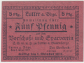 5 Pfennig, 1917