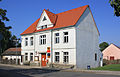 Čeština: Bývalá pošta v Ředhošti, části obce Mšené-lázně English: Old post office in Ředhošť, part of Mšené-lázně municipality, Czech Republic