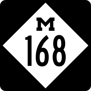 <span class="mw-page-title-main">M-168 (Michigan highway)</span> Former state highway in Elberta, Benzie County, Michigan, United States