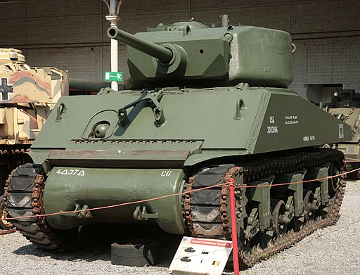 M4A3E2 Sherman Jumbo 75mm gun