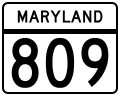 File:MD Route 809.svg