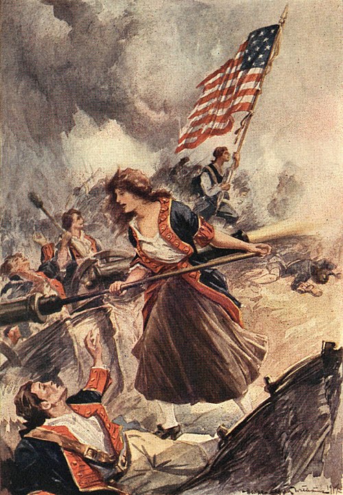 MOLLY PITCHER. (Ten American Girls from History 1917)