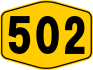 Federal Route 502 shield))