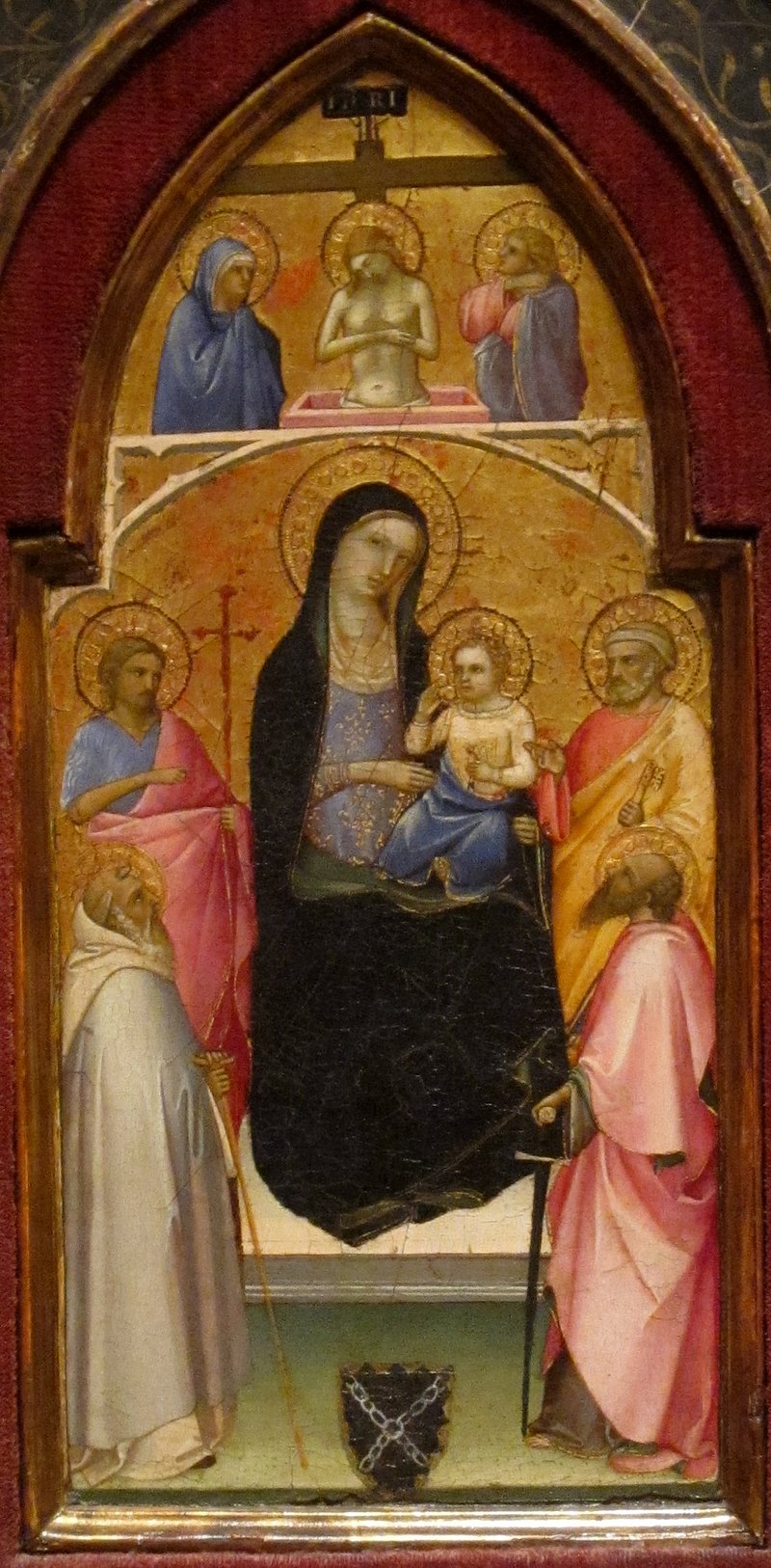 File:Madonna and Child with Saints by Fra Angelico, San Diego