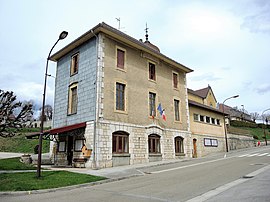 The town hall in Labergement-Sainte-Marie