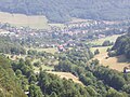 Uitzicht op het kasteel Frýdštejn (Friedstein)