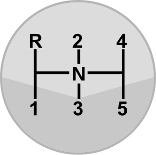 <span class="mw-page-title-main">Dog-leg gearbox</span> Manual transmission shift pattern