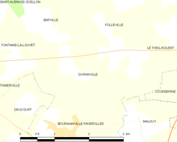 Duranville: Fransk kommun i departementet Eure