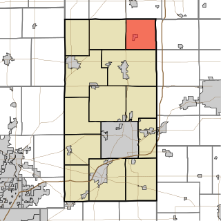 <span class="mw-page-title-main">Van Buren Township, Madison County, Indiana</span> Township in Indiana, United States