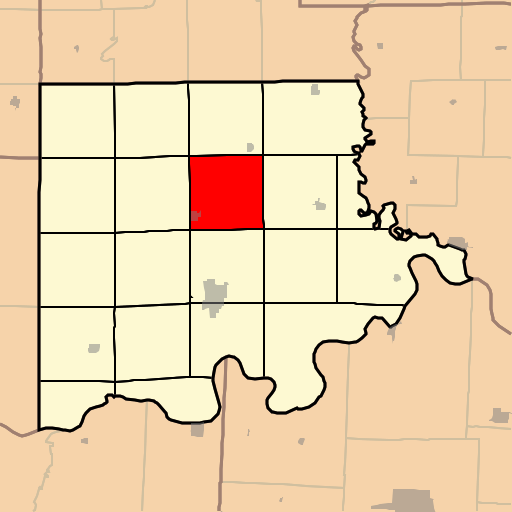 File:Map highlighting Van Horn Township, Carroll County, Missouri.svg