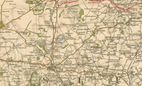 A map image of Great Livermere as reported by Ordnance Survey maps 1904. Map image of Great Livermere.PNG