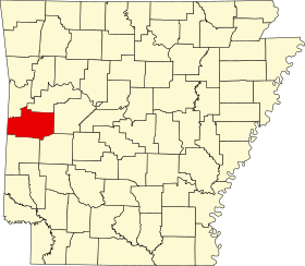 Lage von Scott County