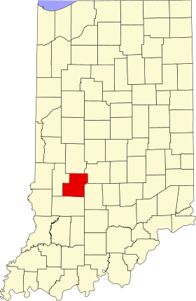 Lage von Owen County