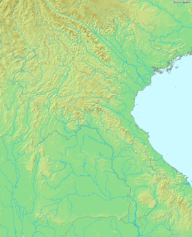 mapa: Geografia do Laos