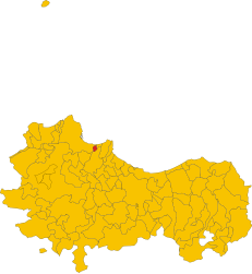 Villabate - Carte