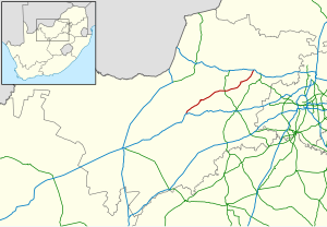 Map of the R52 (South Africa).svg