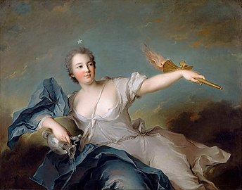 Marie-Anne de Mailly-Nesle, duchesse de Châteauroux (1740) Versailles, Musée national du Château et des Trianons