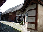 Lower deer, barn