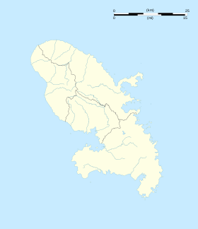 Se på den administrativa kartan över Martinique