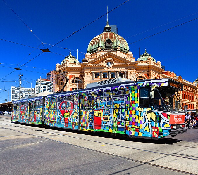 File:Matthew Clarke's Melbourne Art Tram .jpg