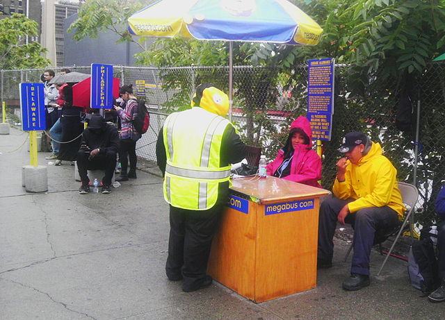 Dispatch desk at 34th Street in Manhattan