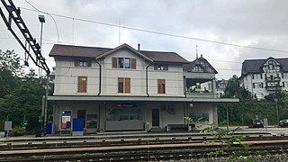 Meggen railway station