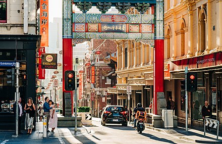 Established during the gold rush, Chinatown is the longest continuous Chinese settlement outside Asia.