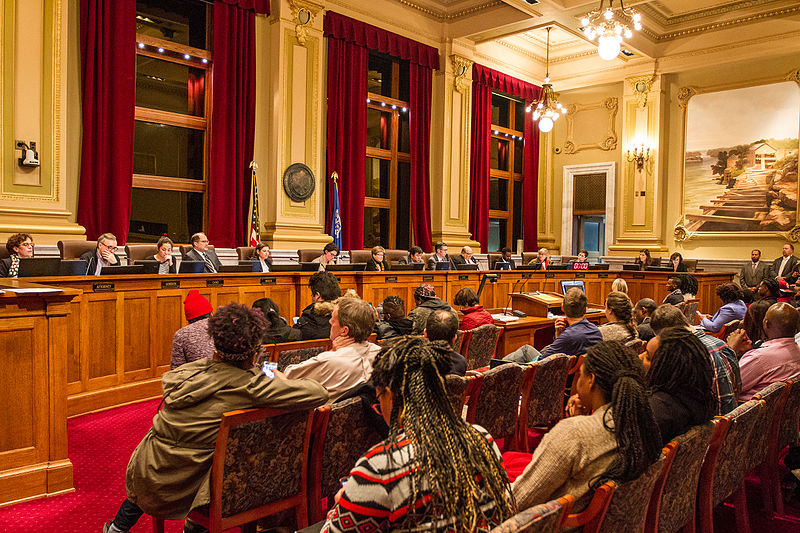 File:Minneapolis City Council Budget Hearing, December 9, 2015 - Black Lives Matter (23675350521).jpg