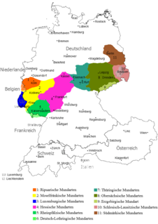 <span class="mw-page-title-main">Thuringian dialect</span> East Central German dialect group