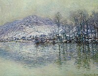 The Seine at Port-Villez. Snow Effect Monet w962.jpg