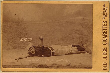 John Montgomery Ward baseball card, 1887