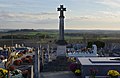 Croix du cimetière de Montignac-le-Coq, Charente, France.