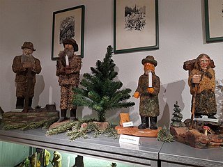 <span class="mw-page-title-main">Moss people</span> Small mythical humanoid creatures from German folklore