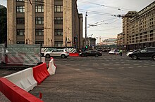 Moscow, Tverskaya Street and Okhotny Ryad, roadworks in 2016 (31022640350).jpg