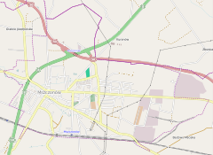 Mapa lokalizacyjna Mszczonowa