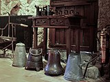 Tipos en el Museo Etnográfico de Cantabria.