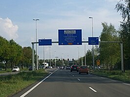 De N260 bij Gilze (Ring Tilburg)