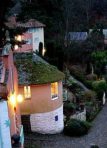 Portmeirion - La maison du numéro 6 dans la série originale.